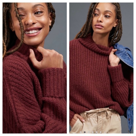 Athena Cowl Neck Sweater - Picture 2 of 10